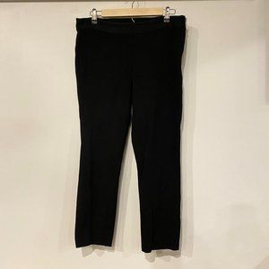 Everlane The Stretch Ponte Skinny Crop Pant - 10, Black